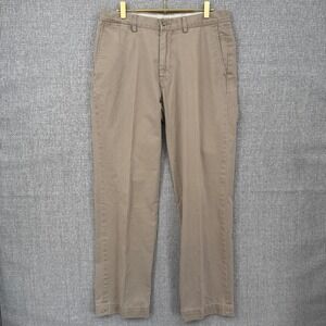 Polo Ralph Lauren Chino Pants Khaki Beige Casual Classic Fit Mens Size‎ 34x31